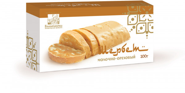 №1 Шербет МОЛОЧНО-ОРЕХОВЫЙ, 200г в Сибае